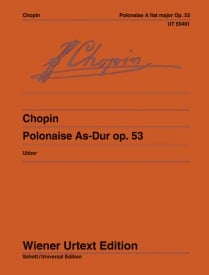 Chopin: Polonaise A flat Major Opus 53 for Piano published by Wiener Urtext